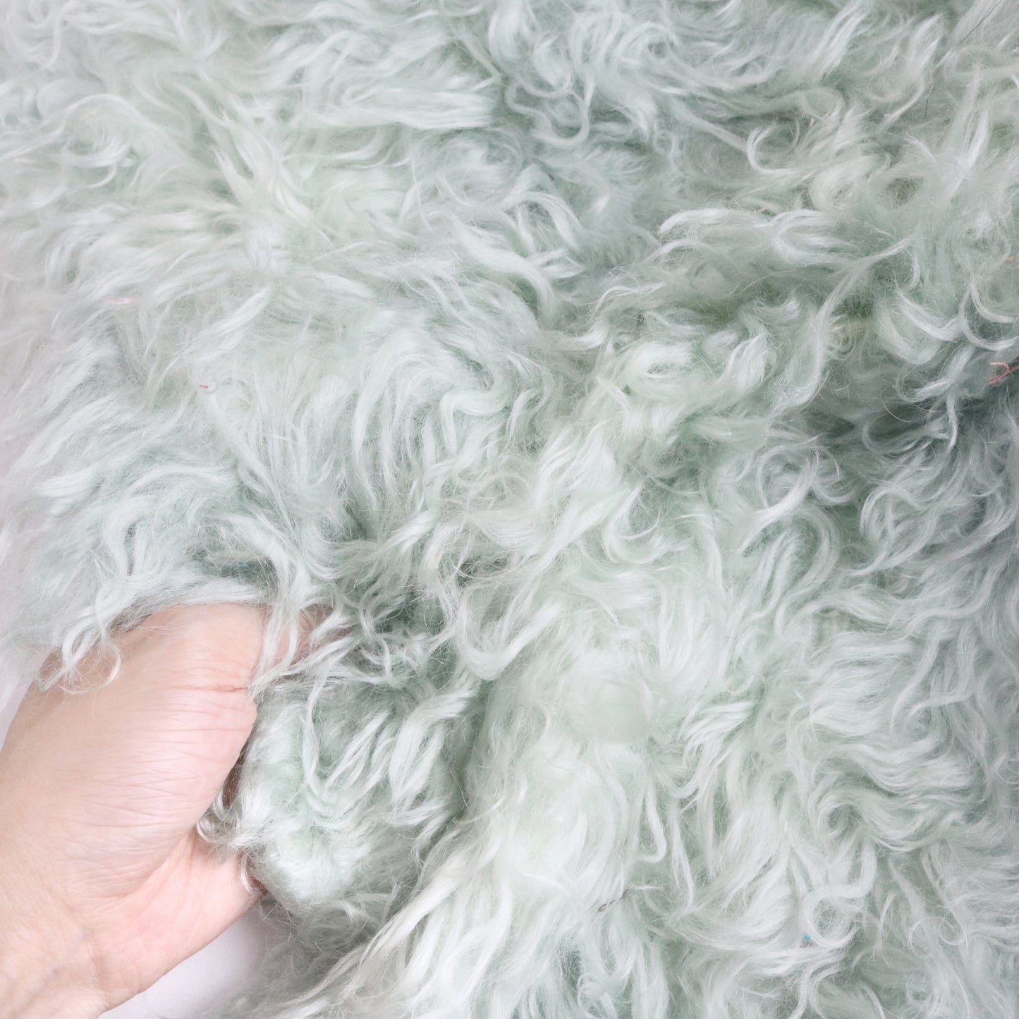 Hand-dyed Steiff Schulte Soft Mohair Fabric A77