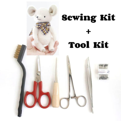Teddy Mouse Sewing Kit