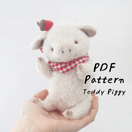 Teddy Pig Sewing Pattern