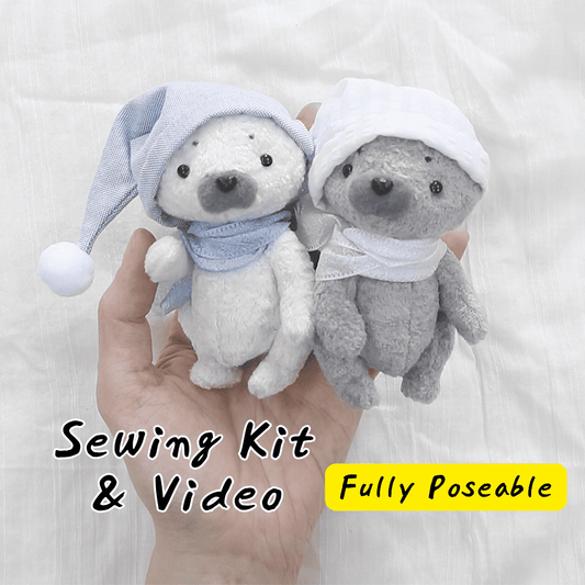 Teddy Seal Sewing Kit