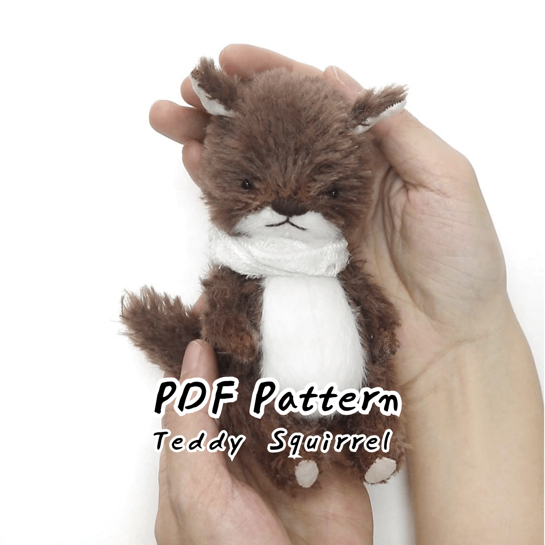 Teddy Squirrel Sewing Pattern