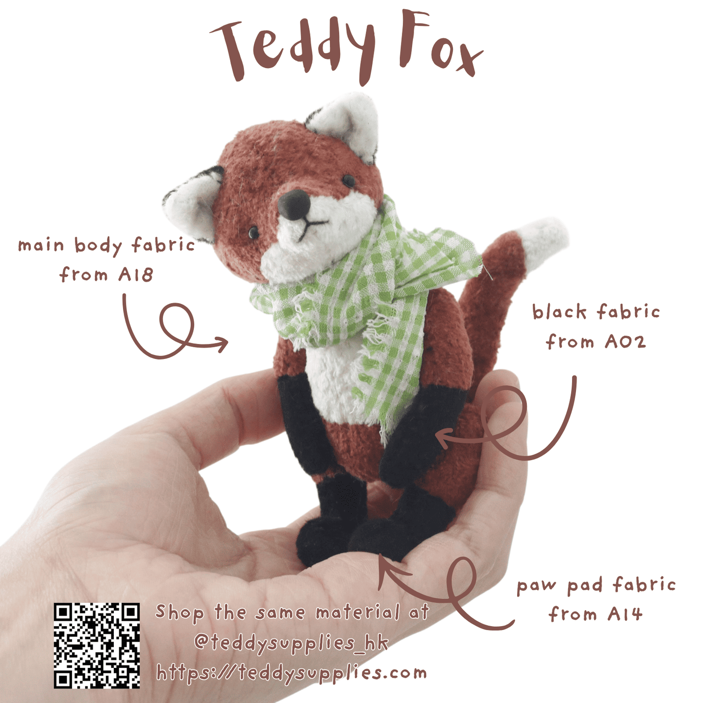 teddy fox sewing pattern