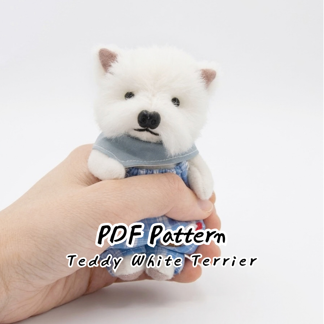 Teddy Terrier Sewing Pattern