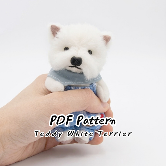Teddy Terrier Sewing Pattern