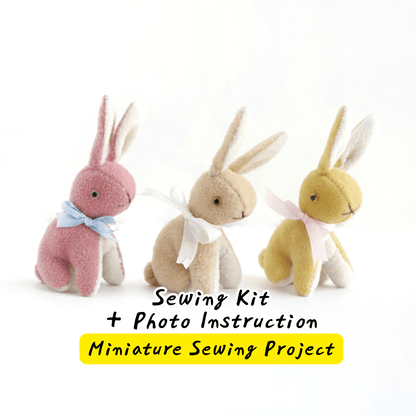 Mini Velveteen Rabbit Sewing Kit
