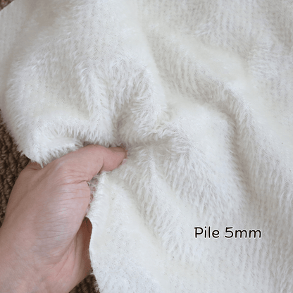 White Mohair Fabric Collection