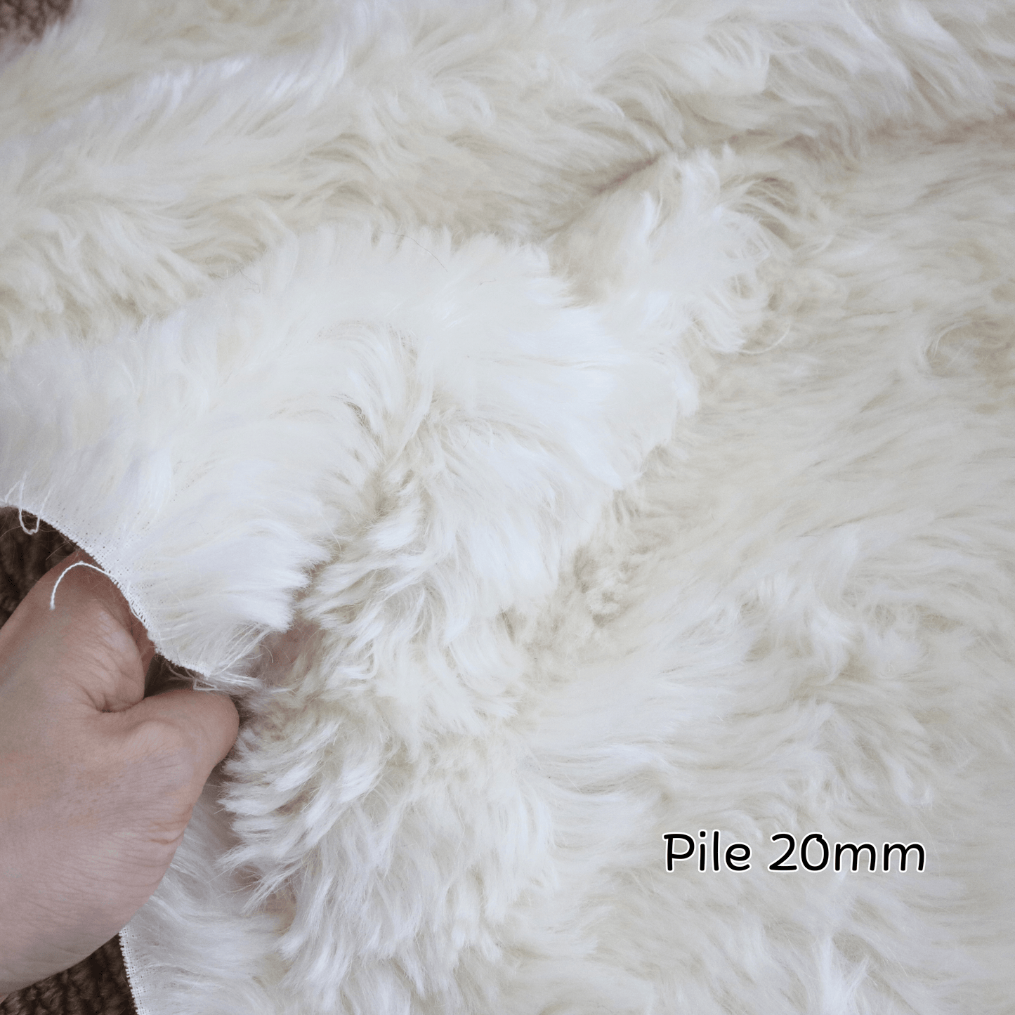 White Mohair Fabric Collection
