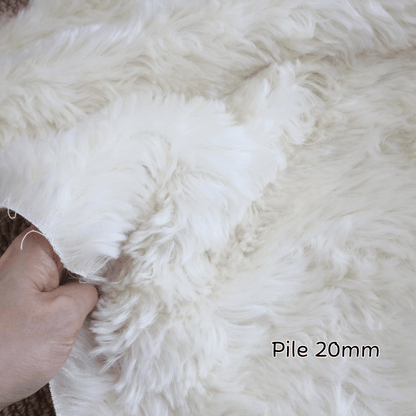 White Mohair Fabric Collection