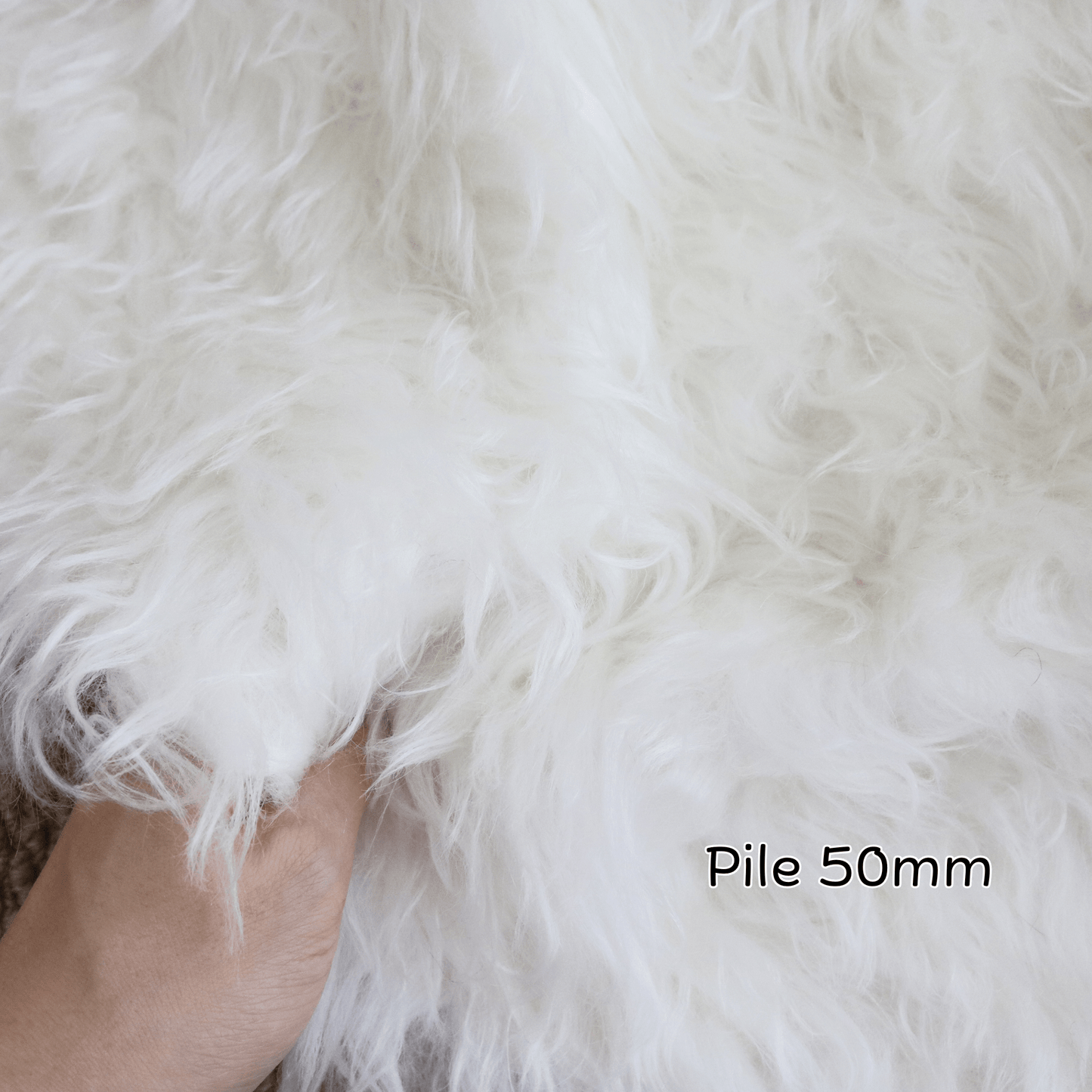 White Mohair Fabric Collection