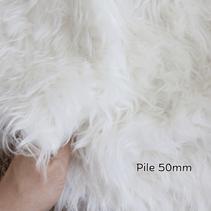 White Mohair Fabric Collection