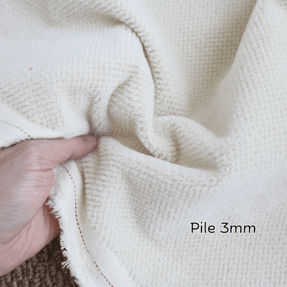 White Mohair Fabric Collection