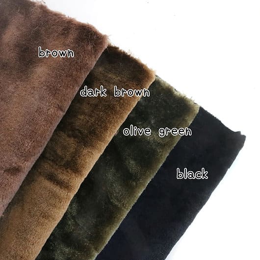 Yardshiny stuffed animal fur fabric B04 Teddy Supplies